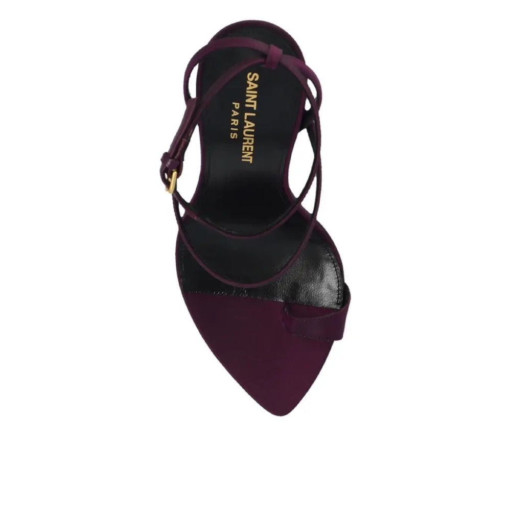 Saint Laurent Dark Purple Sandals